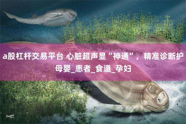 a股杠杆交易平台 心脏超声显“神通”，精准诊断护母婴_患者_食道_孕妇